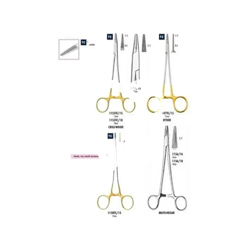 Porte-aiguille 1156/18 instruments carl martin