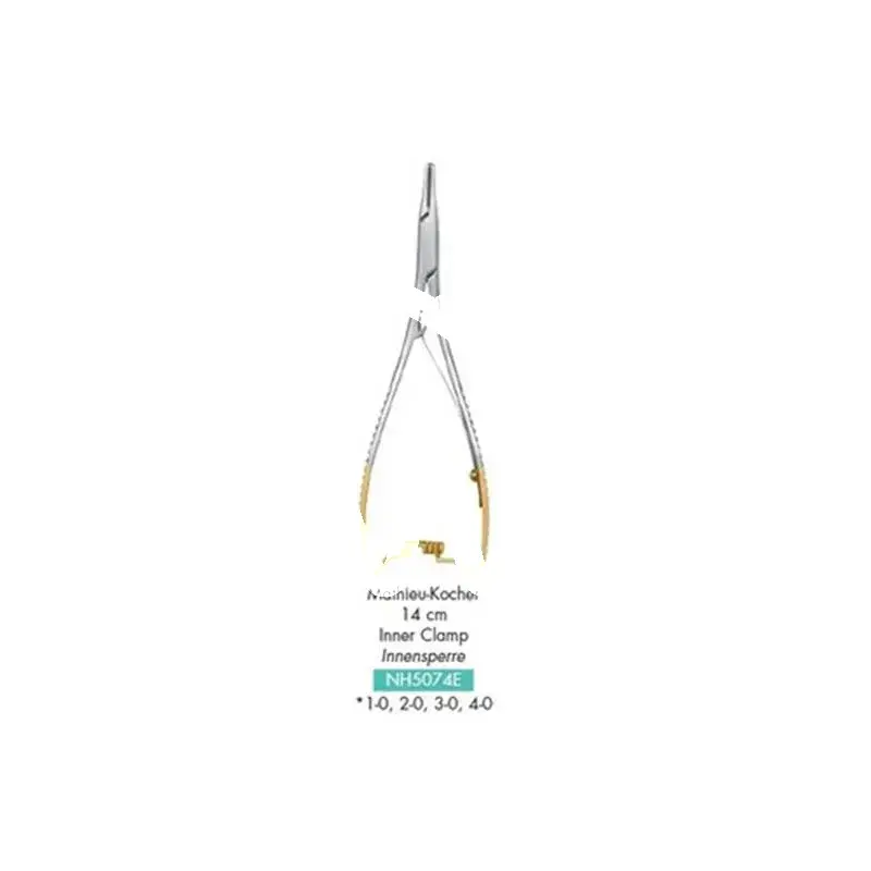Porte aiguilles 14cm p-s innensperre instruments hu friedy