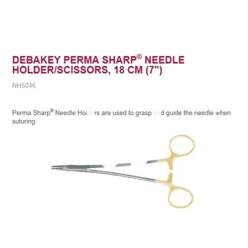 Porte aiguilles 18cm p-s debakey instruments hu friedy
