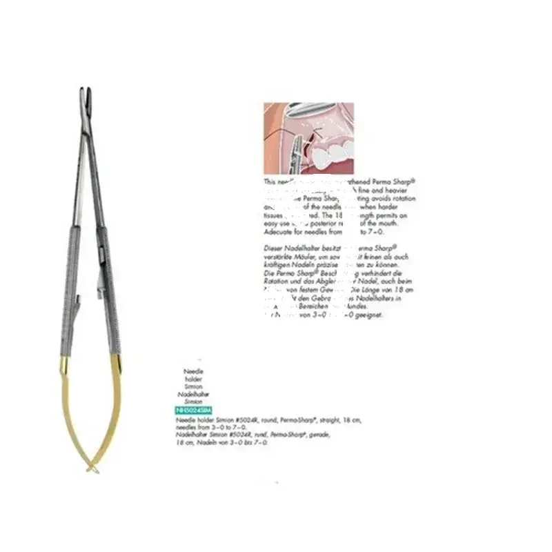 Porte aiguilles 18cm p-s ger. rund instruments hu friedy