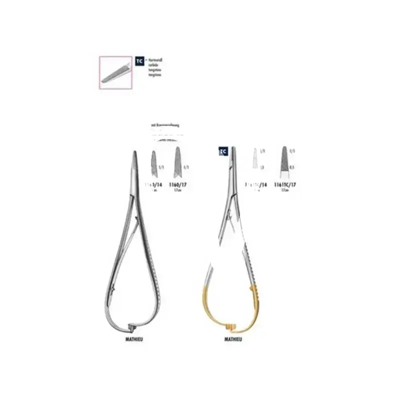 Porte-aiguilles mathieu 14 cm instruments carl martin