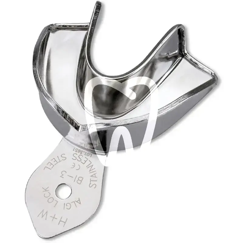 Porte-empreinte algilock bi3 inferieur xl matériaux d'empreinte hager&werken