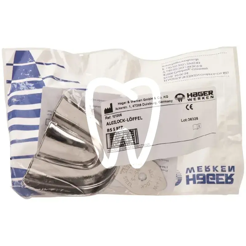 Porte-empreinte algilock bs5 superieur xxl matériaux d'empreinte hager&werken