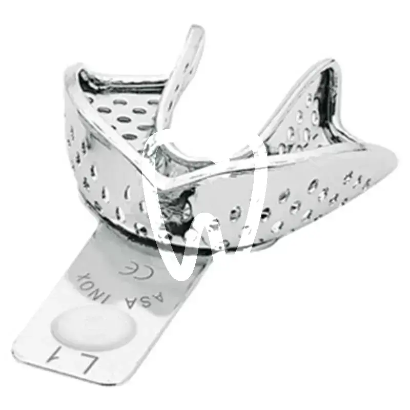 Porte-empreinte asa perf. 2804-l1 matériaux d'empreinte asa dental