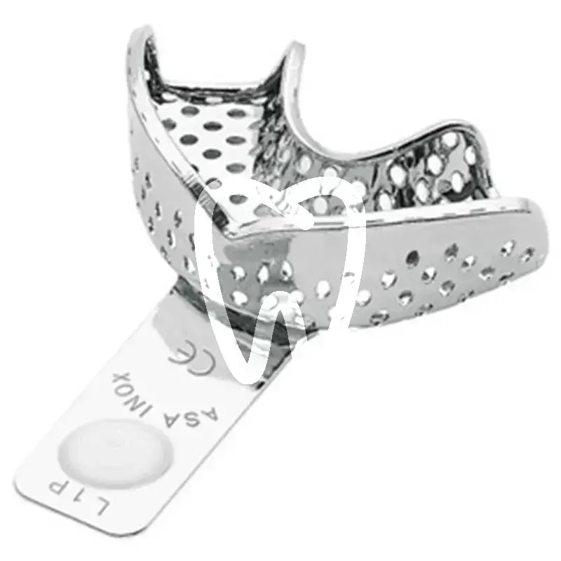 Porte-empreinte asa perf. 2804-l1p matériaux d'empreinte asa dental