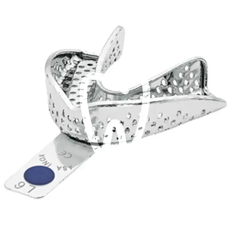 Porte-empreinte asa perf. 2804-l6 matériaux d'empreinte asa dental