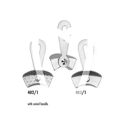 Porte-empreinte non perforé 403/1 univ. pcs instruments carl martin