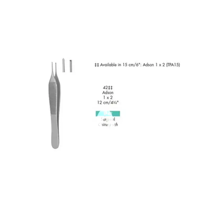 Précelle chir. mikro 15cm courbée instruments hu friedy
