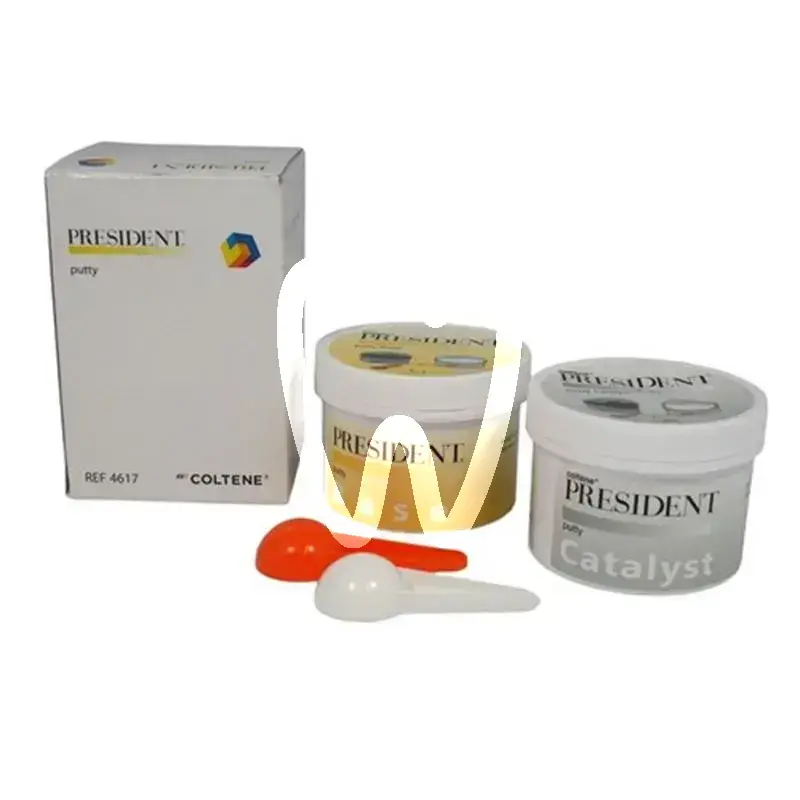President to putty 2x300ml matériaux d'empreinte coltene
