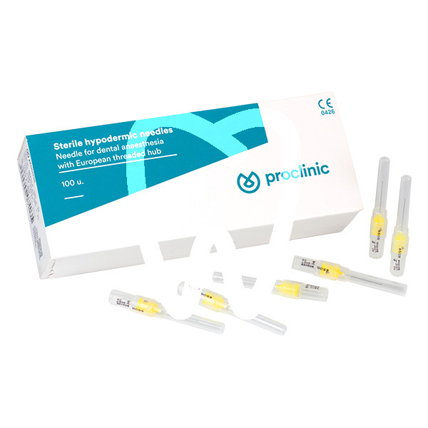 Proclinic aiguilles stériles, 100pcs anesthésie proclinic