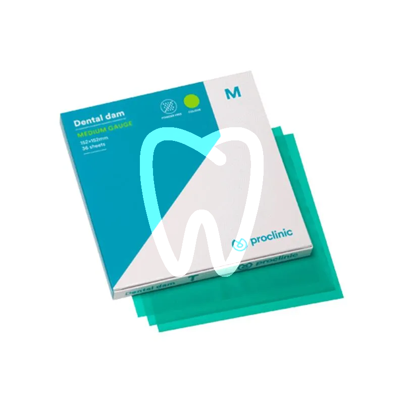 Proclinic digue verte medium 15x15cm, 36pcs digue proclinic
