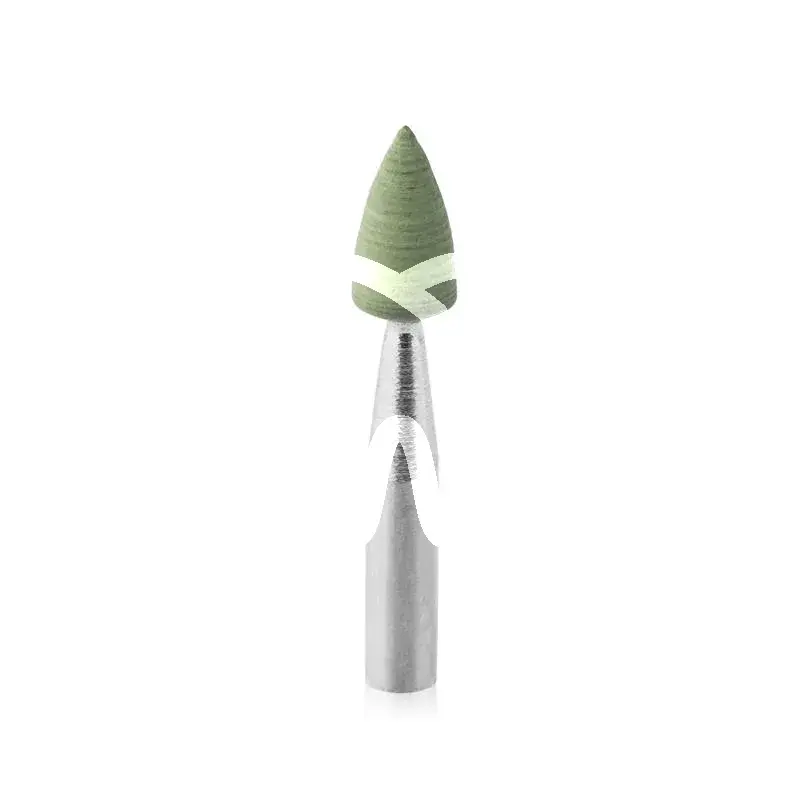 Proclinic polisseur pour ca, mini-pointe verte, 10pcs matériel de polissage proclinic