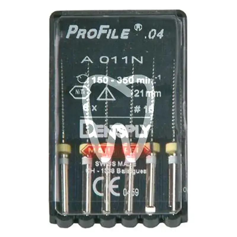 Profile .04 11n 015 21mm 6st endodontie dentsply sirona