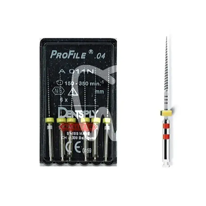 Profile .04 11n 025 21mm 6st endodontie dentsply sirona
