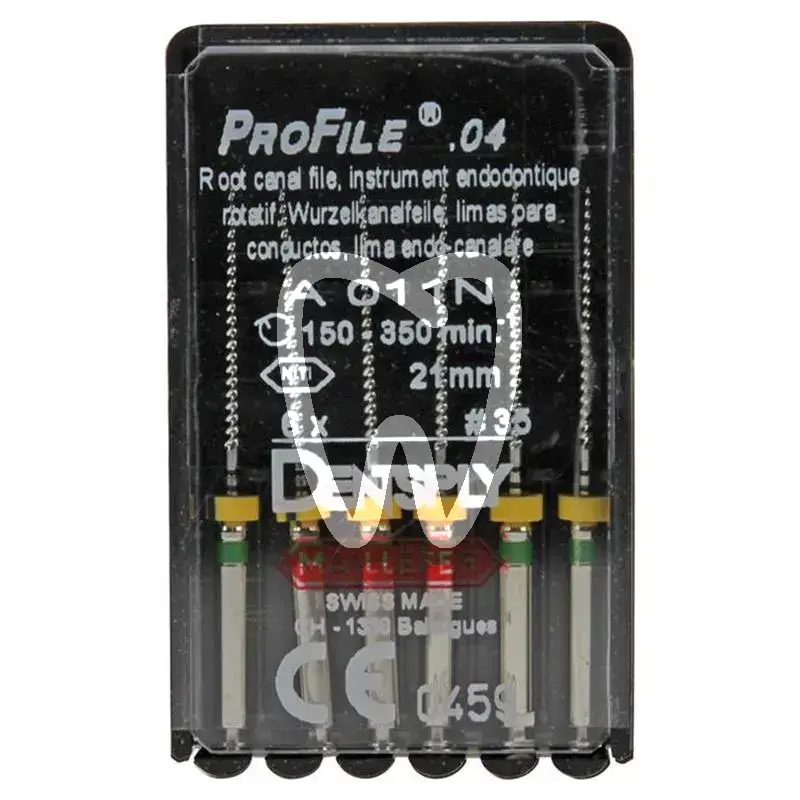 Profile .04 11n 035 21mm 6st endodontie dentsply sirona