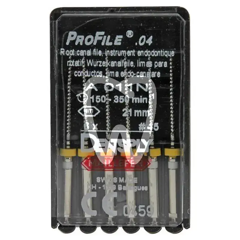 Profile .04 11n 045 21mm 6st endodontie dentsply sirona