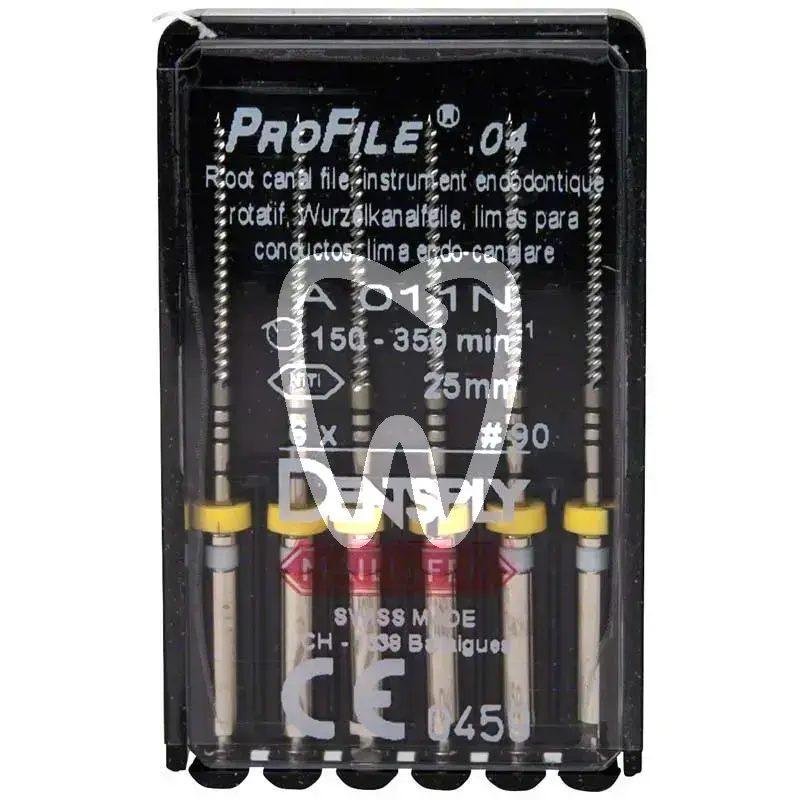 Profile .04 11n 090 25mm 6st endodontie dentsply sirona
