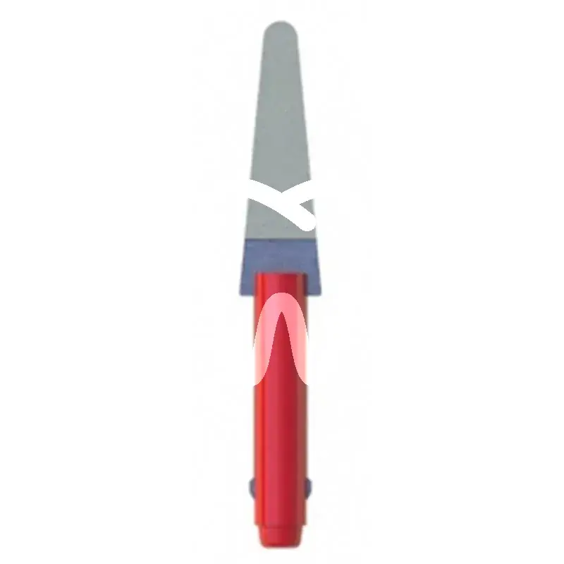 Profin lamineer rouge, court, un côté, 2pcs instruments dentatus