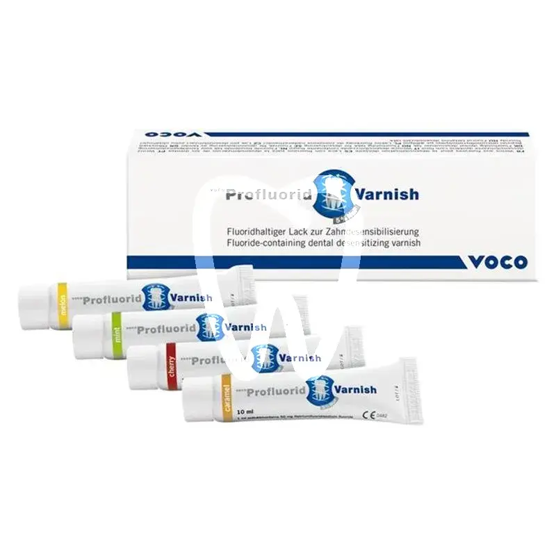 Profluorid varnish mixed 4x10ml tube prévention voco gmbh