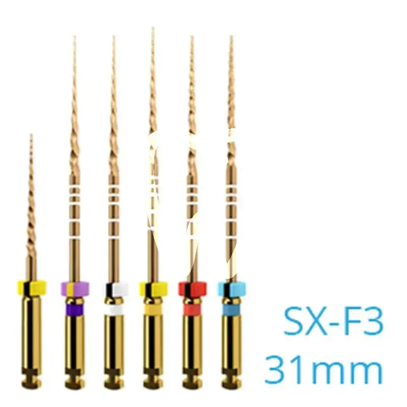 Protaper gold assortiment 31mm, 6pcs endodontie dentsply sirona