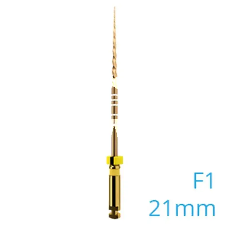 Protaper gold f1 21mm, 6pcs endodontie dentsply sirona