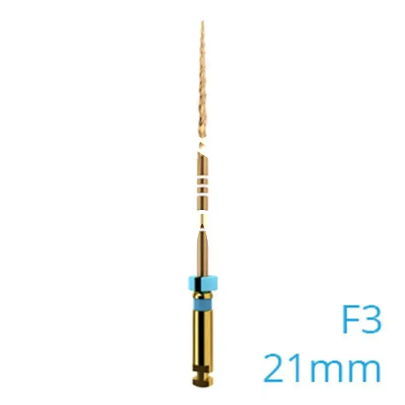 Protaper gold f3 21mm, 6pcs endodontie dentsply sirona