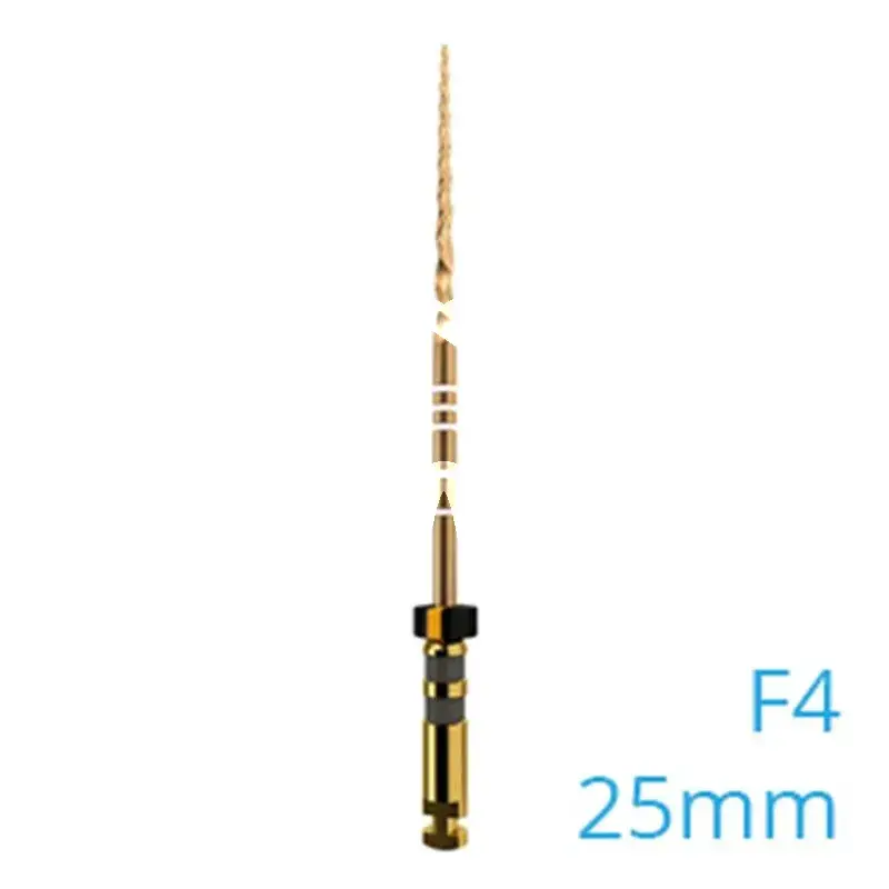 Protaper gold f4 25mm, 6pcs endodontie dentsply sirona