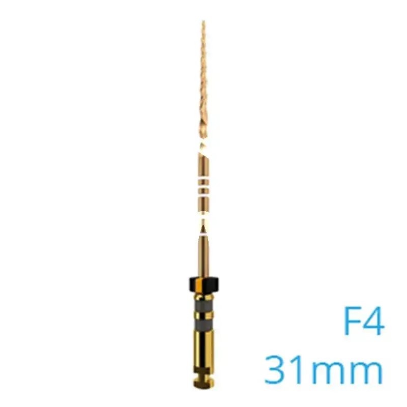 Protaper gold f4 31mm, 6pcs endodontie dentsply sirona