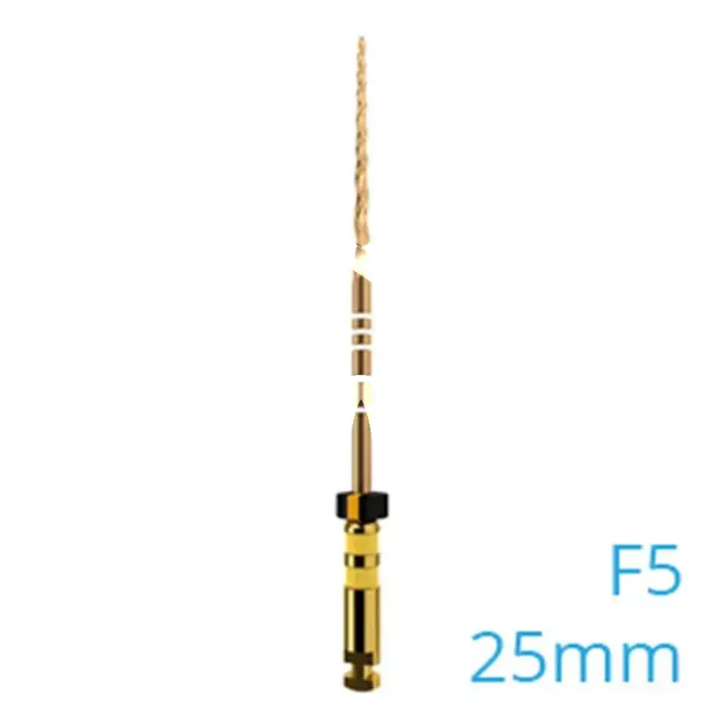 Protaper gold f5 25mm, 6pcs endodontie dentsply sirona