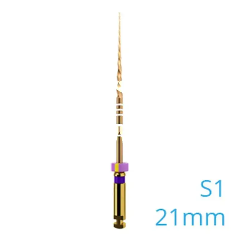Protaper gold s1 21mm, 6pcs endodontie dentsply sirona