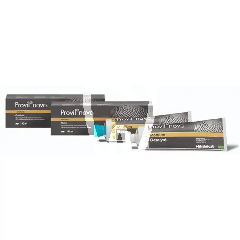 Provil novo medium 2x140ml base/catal. matériaux d'empreinte kulzer