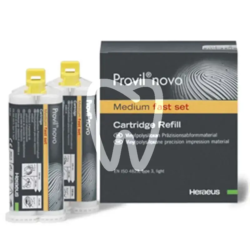 Provil novo medium fast cd jaune matériaux d'empreinte kulzer