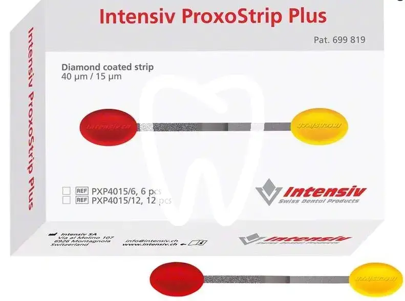Proxostrip plus 4015-6, 6pcs matériel de polissage intensiv