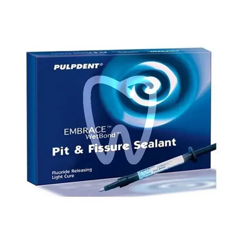 Pulpdent embrace wetbond p&f sealant nat. 4x1,2ml prävention pulpdent