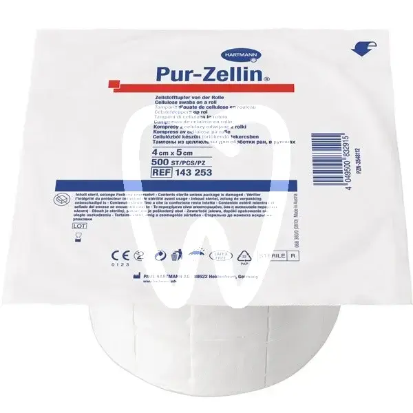 Pur-zellin boîte distributrice vide monouso hartmann