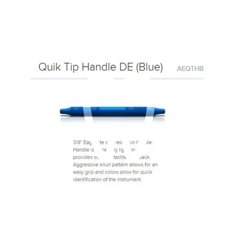 Quik tip griff poignée bleue instruments american eagle