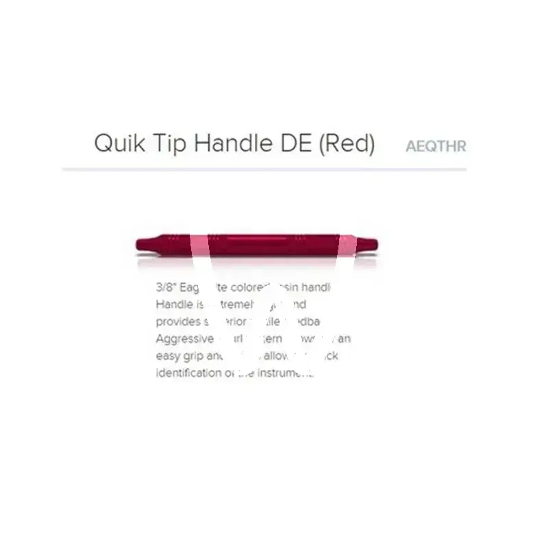 Quik tip poignée rouge instruments american eagle