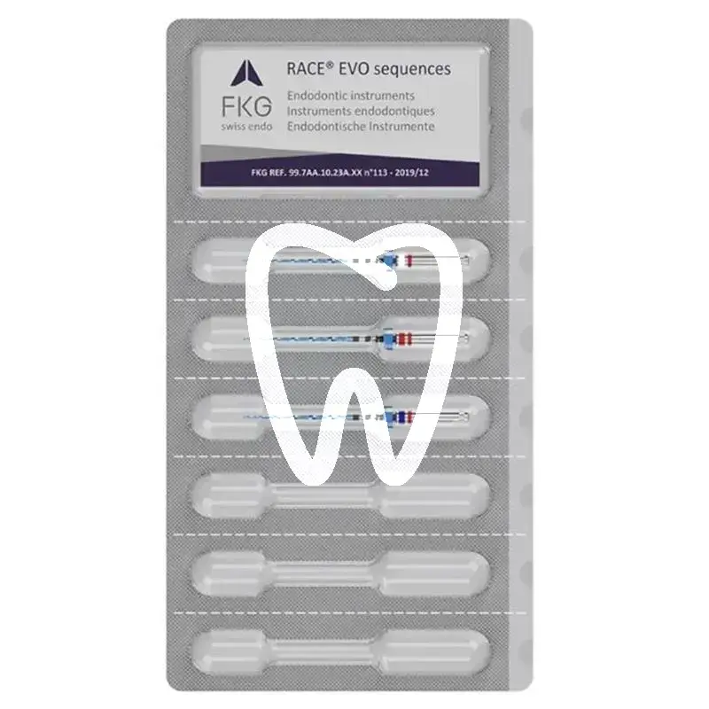 Race evo sequence 4% 25mm 15,25,30  3pcs endodontie fkg