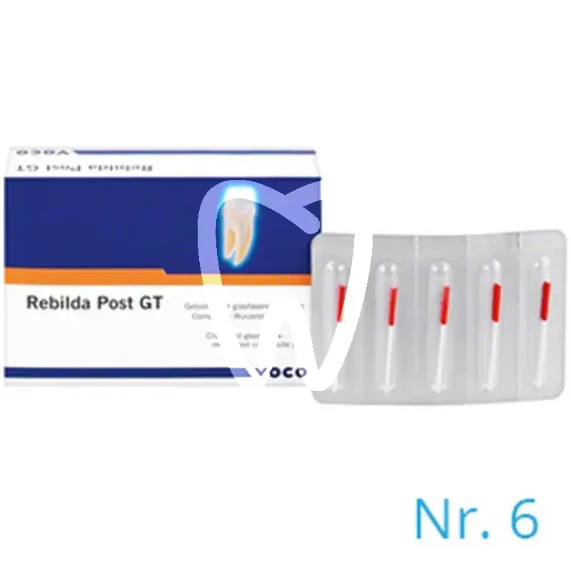 Rebilda post gt no. 6 (ø 1,0) 5pcs tenons et pivots voco gmbh