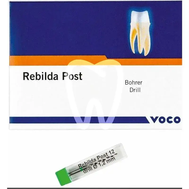 Rebilda post12 fraise 1,2mm tenons et pivots voco gmbh