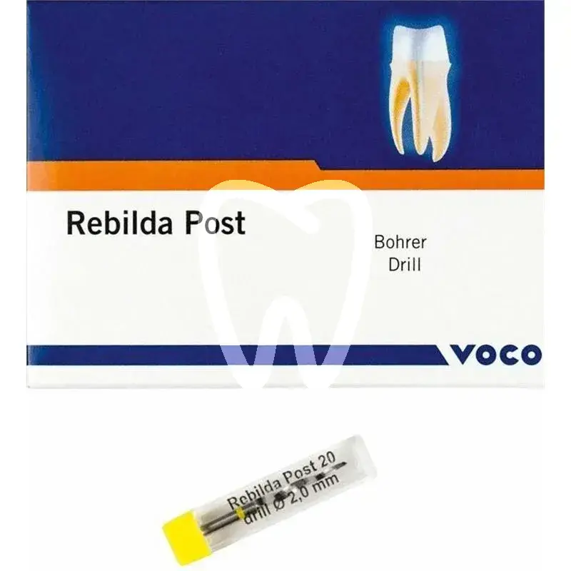 Rebilda post20 fraise 2,0mm tenons et pivots voco gmbh