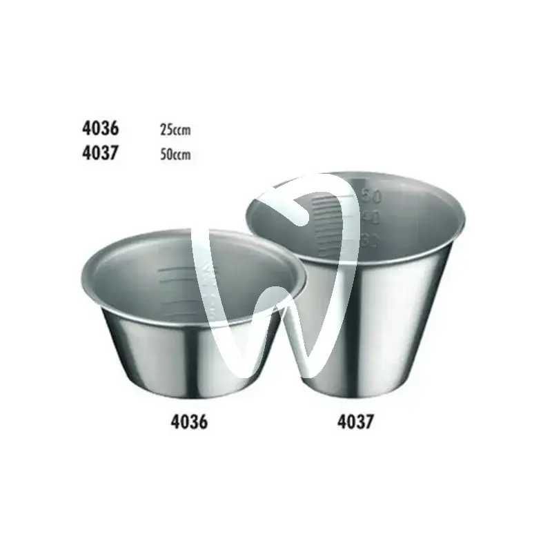 Récipient médical inox rond 25ccm instruments carl martin