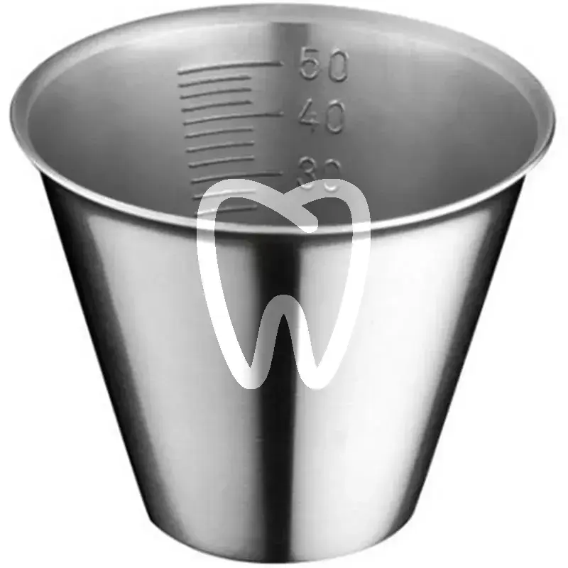 Récipient médical inox rond 50ccm instruments carl martin