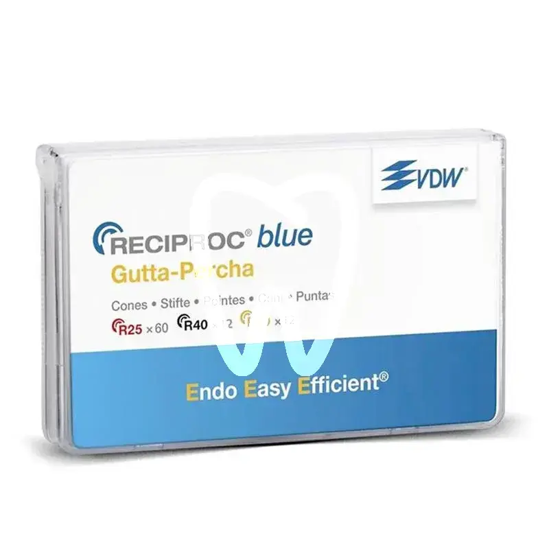 Reciproc blue gutta points r25/r40/r50, assort endodontie vdw gmbh