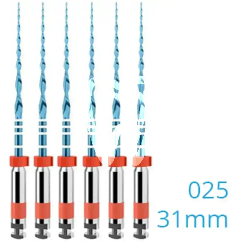 Reciproc® blue – limes endodontiques en nickel-titane, 31 mm, r25 / r40 / r50, 6 pcs endodontie vdw gmbh