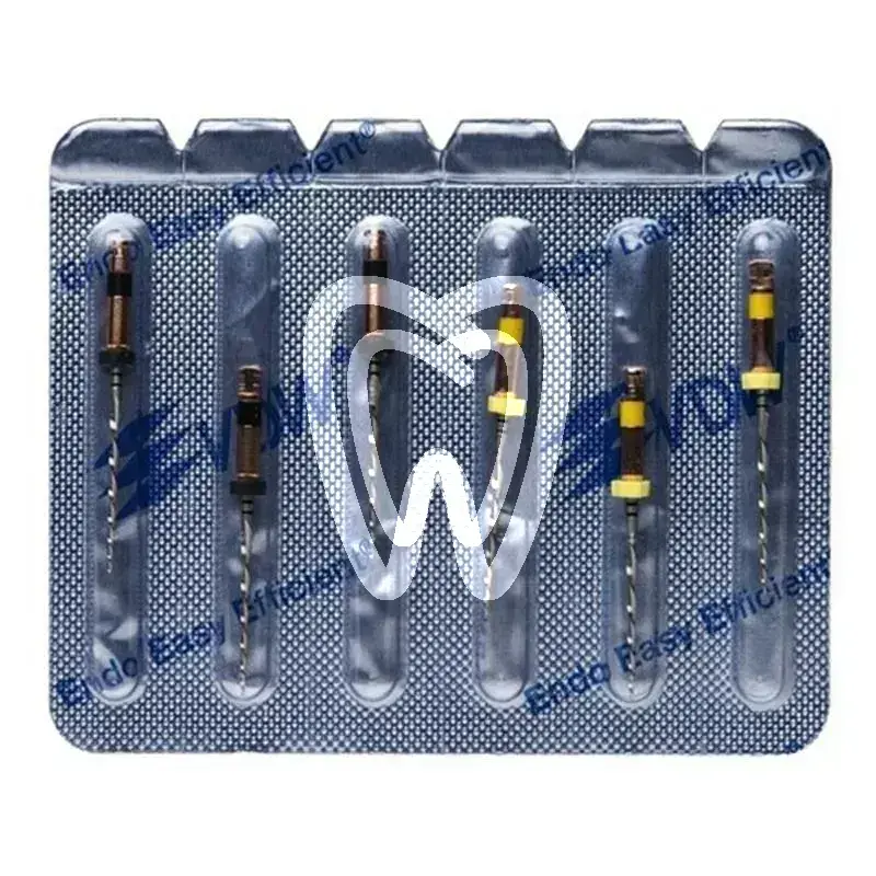 Reciproc – limes endodontiques en niti à mouvement réciproque, 21 mm, r25, r40, r50 et assortiment, 6pcs endodontie vdw gmbh