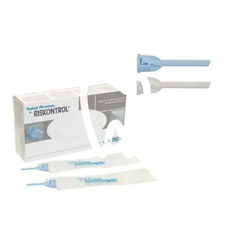 Riskontrol tp canules blanches, 100pcs cabinet acteon