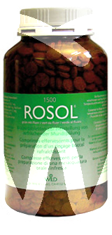 Rosol vert comprimés effervescents avec fluor, 1500pcs prévention wild