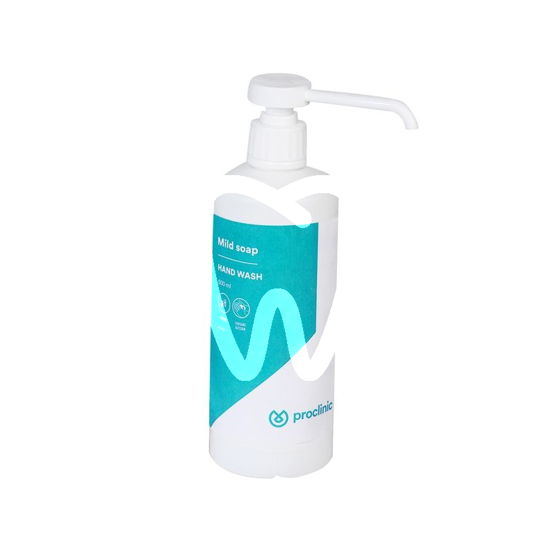 Savon doux glycériciné 500ml avec pompe nettoyage et désinfection proclinic