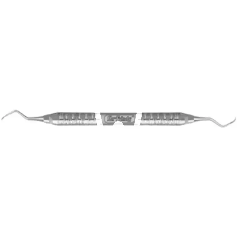Scaler 23 satin steel – détartreur faucille avec manche octagonal n° 2, 1 pc instruments hu friedy